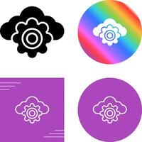 Cloud Computing Vector Icon