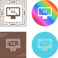 Computer Vector Icon