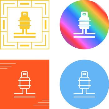 icono de vector de enchufe
