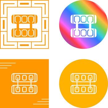 icono de vector de interruptor de red