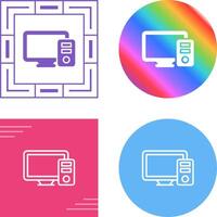 Desktop Vector Icon