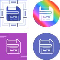 Floppy Disk Vector Icon