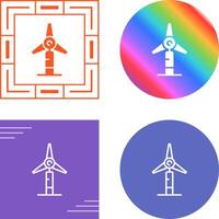 Windmill Vector Icon