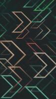 Vertical video - shiny arrows patterned motion background. A pattern of colorful plastic arrows moving up and down the frame. Full HD and looping motion background animation.