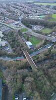 aérien vue de central Watford ville de Angleterre génial grande-bretagne. Mars 3ème, 2024 video