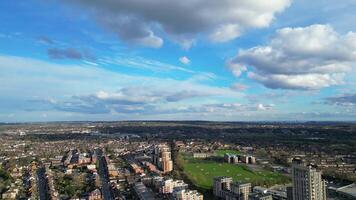 haute angle vue de central Watford ville de Angleterre génial grande-bretagne. Mars 3ème, 2024 video