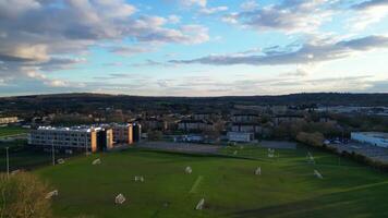 High Angle View of Central Watford City of England Great Britain. March 3rd, 2024 video