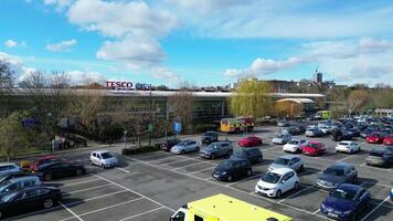 High Angle View of Central Watford City of England Great Britain. March 3rd, 2024 video