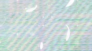 een wit achtergrond met sommige sterren animatie glitch video