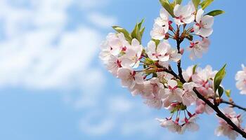 ai generado frescura y belleza en naturaleza, un vibrante ramo de flores de flores generado por ai foto