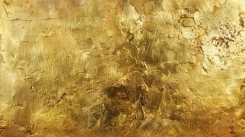 AI generated Shiny gold geometric metal texture adds elegance and sophistication, Ai Generated. photo