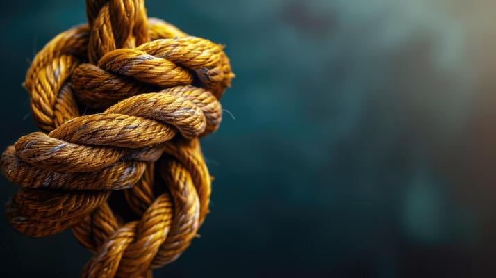 HD wallpaper: rope, rope detail, rope close-up, black background