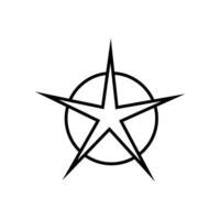 rayos de sol icono vector. estrella ilustración signo. precio etiqueta símbolo. vector