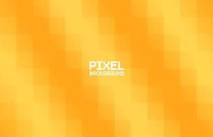 Gold Gradient Pixel Pattern Background vector