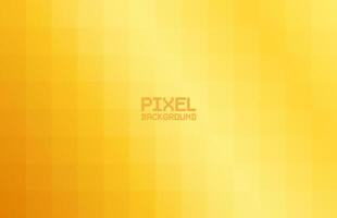 Gold Gradient Pixel Pattern Background vector