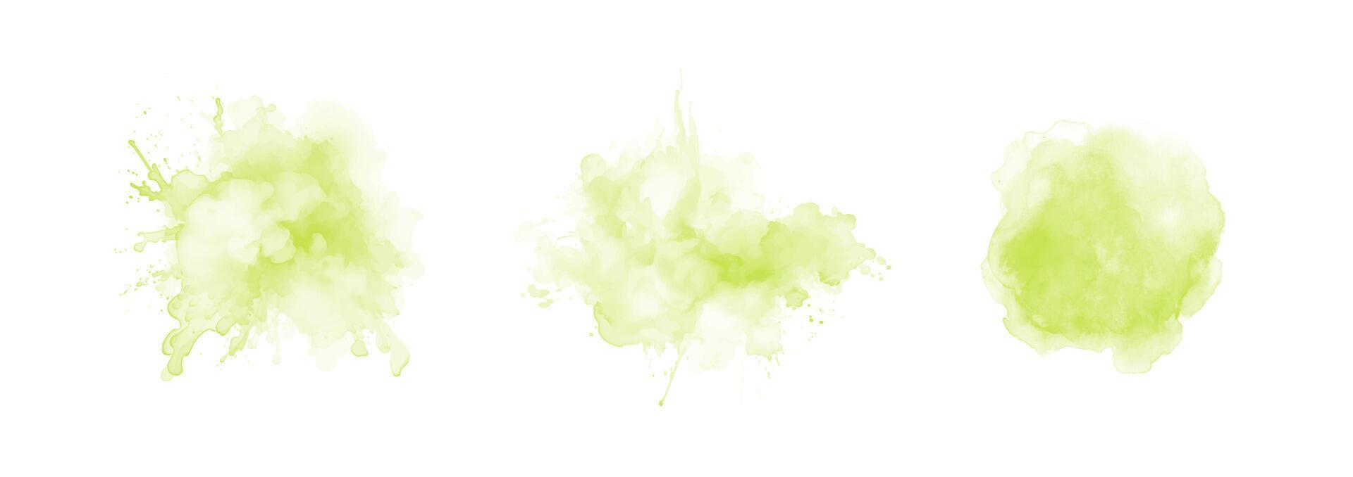 Green Watercolor Splash Vector Art, Icons, and Graphics for Free Download