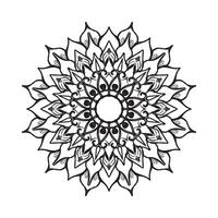 Mandalas for coloring book. Decorative round ornaments. vector