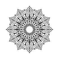 Mandalas for coloring book. Decorative round ornaments. vector