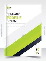 Business book cover Corporate Flyer design template vector