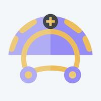 Icon Disk Break. related to Garage symbol. flat style. simple design editable. simple illustration vector