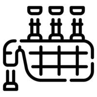 Bagpipes icon for web, app, infographic, etc vector