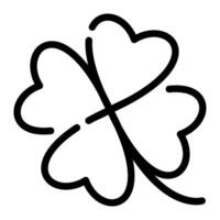 Clover icon for web, app, infographic, etc vector