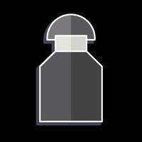 Icon Milk. related to Milk and Drink symbol. glossy style. simple design editable. simple illustration vector