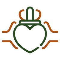 Claddagh Ring icon for web, app, infographic, etc vector