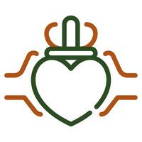 Claddagh anillo icono para web, aplicación, infografía, etc vector