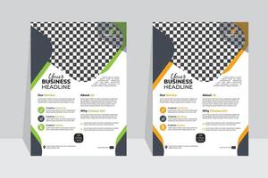 folleto diseño, cubrir moderno disposición, anual informe, póster, volantes para marketing, vector ilustración modelo en a4 tamaño.