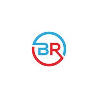 BR Creative logo And  Icon Design vector