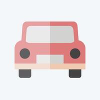 icono taxi. relacionado a ocio y viaje símbolo. plano estilo. sencillo diseño ilustración. vector