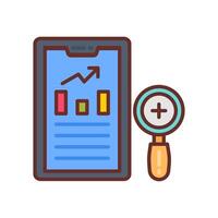 Data Analytics Services  icon in vector. Logotype vector