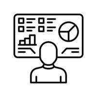 Dashboard icon in vector. Logotype vector
