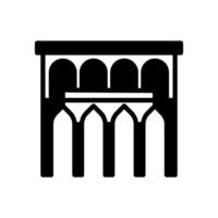 segovia icono en vector. logotipo vector