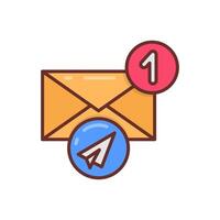 Email icon in vector. Logotype vector