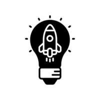 Idea icon in vector. Logotype vector