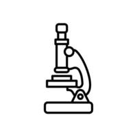 Microscope  icon in vector. Logotype vector