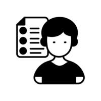 Customer Data  icon in vector. Logotype vector
