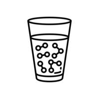 Liquid  icon in vector. Logotype vector