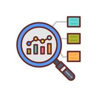 Data Classification  icon in vector. Logotype vector