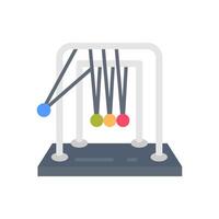 Newton's Cradle  icon in vector. Logotype vector