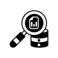 Data Query  icon in vector. Logotype vector