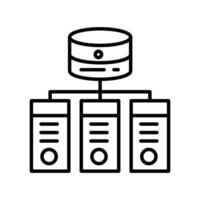 Data Modeling  icon in vector. Logotype vector
