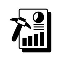 Data Mining  icon in vector. Logotype vector