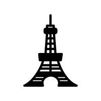 Tokyo Tower  icon in vector. Logotype vector