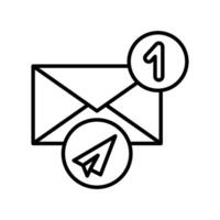 Email icon in vector. Logotype vector
