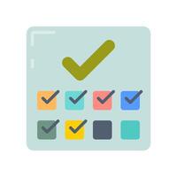 Completed Tasks icon in vector. Logotype vector