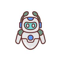 Robotics Physics  icon in vector. Logotype vector