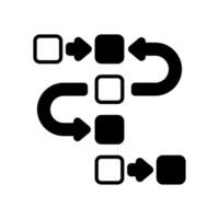 Task Analysis icon in vector. Logotype vector